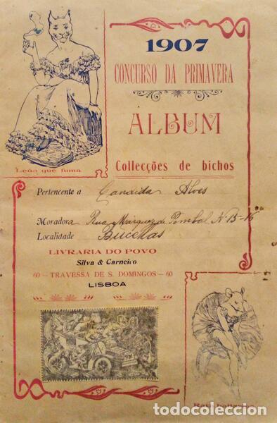 Old books: CONCURSO DA PRIMAVERA, ALBUM COLLEC&Ccedil;&Otilde;ES DE BICHOS.