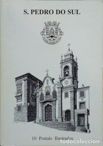 Libri antichi: S&Atilde;O PEDRO DO SUL. [10 POSTAIS ILUSTRADOS]