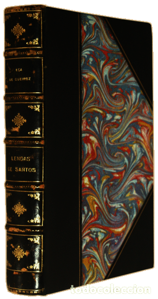 Libros antiguos: E&Ccedil;A DE QUEIROZ. (Jos&eacute; Maria de) - LENDAS DE SANTOS. - Foto 3