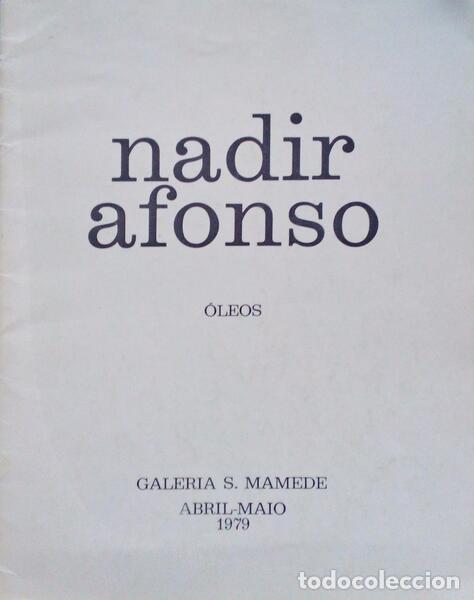 Libros antiguos: NADIR AFONSO, &Oacute;LEOS. - Foto 1