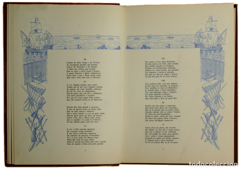 Libros antiguos: CAM&Otilde;ES. (Lu&iacute;s de) - OS LUS&Iacute;ADAS. - Foto 2
