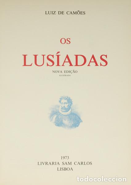 Libros antiguos: CAM&Otilde;ES. (Lu&iacute;s de) - OS LUS&Iacute;ADAS. - Foto 1