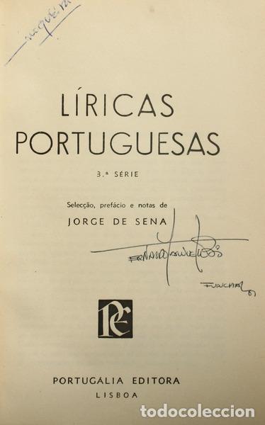 Libros antiguos: L&Iacute;RICAS PORTUGUESAS. [3.&ordf; S&Eacute;RIE] - Foto 1