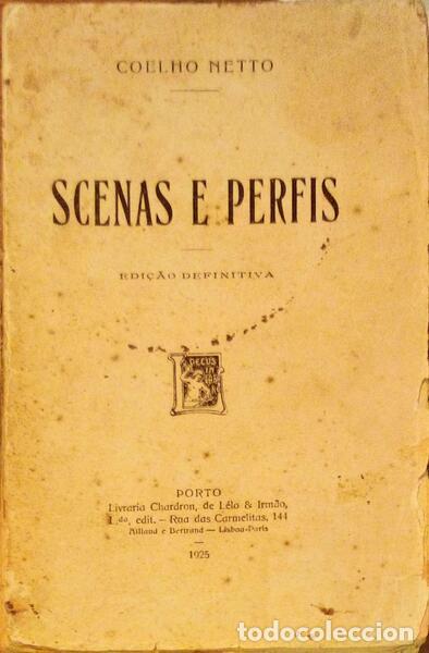 Libros antiguos: COELHO NETO. (Henrique Maximiano) - SCENAS E PERFIS. - Foto 1