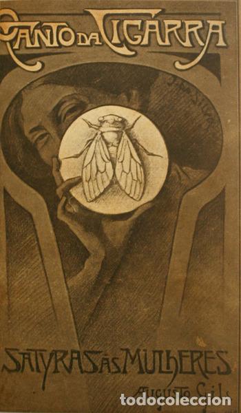 Libros antiguos: GIL. (Augusto) - O CANTO DA CIGARRA. - Foto 2