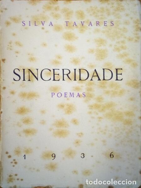 Libros antiguos: SILVA TAVARES. - SINCERIDADE. - Foto 1