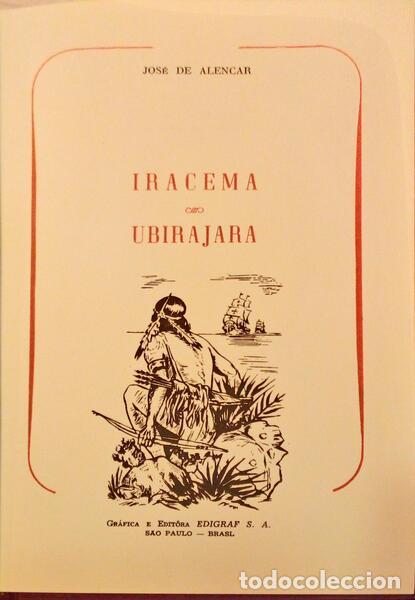 Libros antiguos: ALENCAR. (Jos&eacute; de) - IRACEMA. UBIRAJARA. - Foto 1