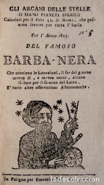 Libros antiguos: BARBA-NERA. - GLI ARCANI DELLE STELLE O SIANO PLANETI SFERICI