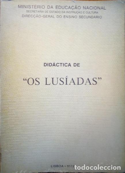 Libros antiguos: DID&Aacute;CTICA DE OS LUS&Iacute;ADAS.
