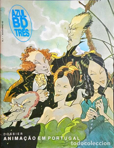 Libros antiguos: AZUL BD TR&Ecirc;S N.&ordm; 1, NOVEMBRO 1993.