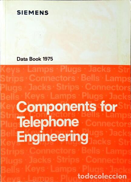 Libri antichi: COMPONENTS FOR TELEPHONE ENGINEERING.