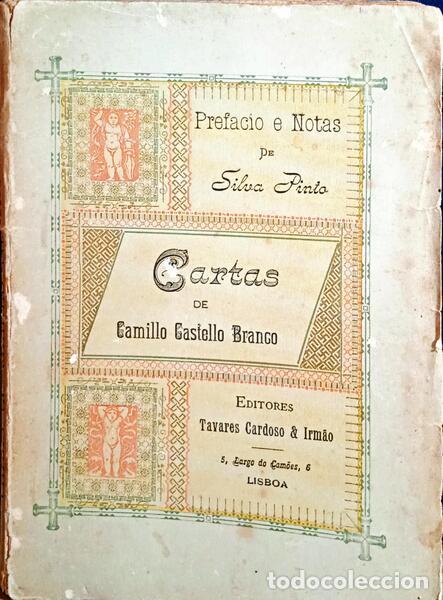 Libros antiguos: CASTELO BRANCO. (Camilo) - CARTAS DE CAMILLO CASTELLO. - Foto 1
