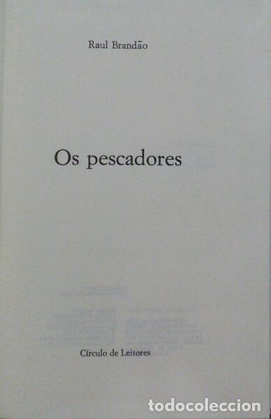 Libros antiguos: BRAND&Atilde;O. (Raul) - OS PESCADORES. - Foto 1