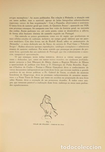 Libros antiguos: SMITH. (Robert C.) - CADEIRAIS DE PORTUGAL. - Foto 2