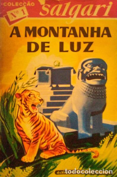 Libros antiguos: SALGARI. (Emilio) - A MONTANHA DE LUZ. - Foto 1