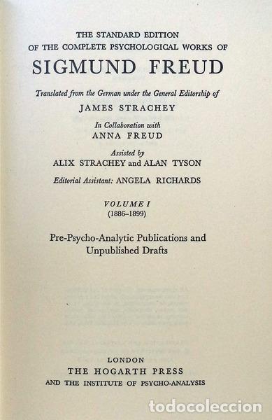 Libros antiguos: FREUD. (Sigmund) - COMPLETE PSYCHOLOGICAL WORKS. - Foto 2