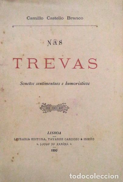 Libros antiguos: CASTELO BRANCO. (Camilo) - NAS TREVAS. - Foto 1