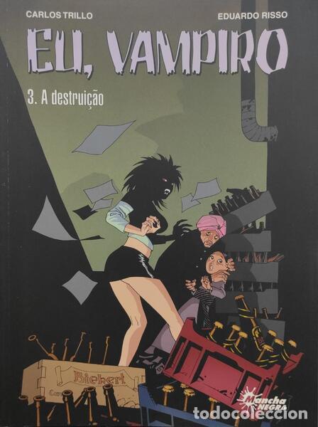Libros antiguos: TRILLO. (Carlos) e Eduardo Risso. - EU, VAMPIRO. [3 VOLS.] - Foto 3