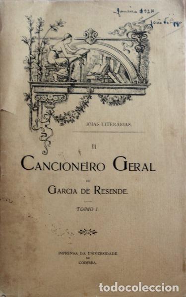 Libros antiguos: RESENDE. (Garcia de) - CANCIONEIRO GERAL - Foto 1