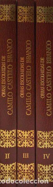 Libros antiguos: CASTELO BRANCO. (Camilo) - MIST&Eacute;RIOS DE LISBOA. [3 VOLS.] - Foto 2
