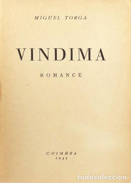 Libros antiguos: TORGA. (Miguel) - VINDIMA. [1.&ordf; EDI&Ccedil;&Atilde;O] - Foto 2