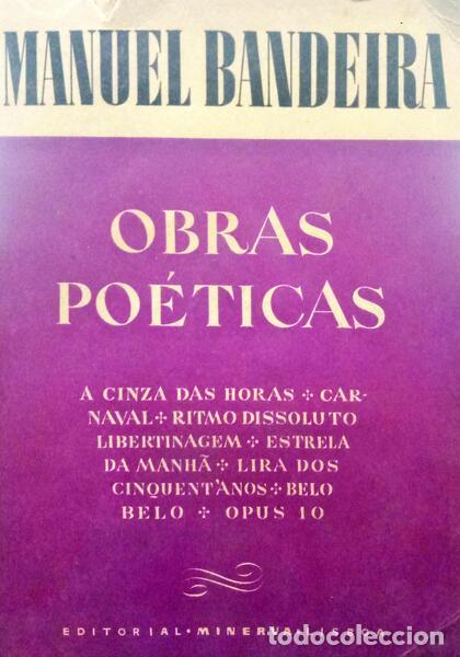 Libros antiguos: BANDEIRA. (Manuel) - OBRAS PO&Eacute;TICAS. - Foto 1