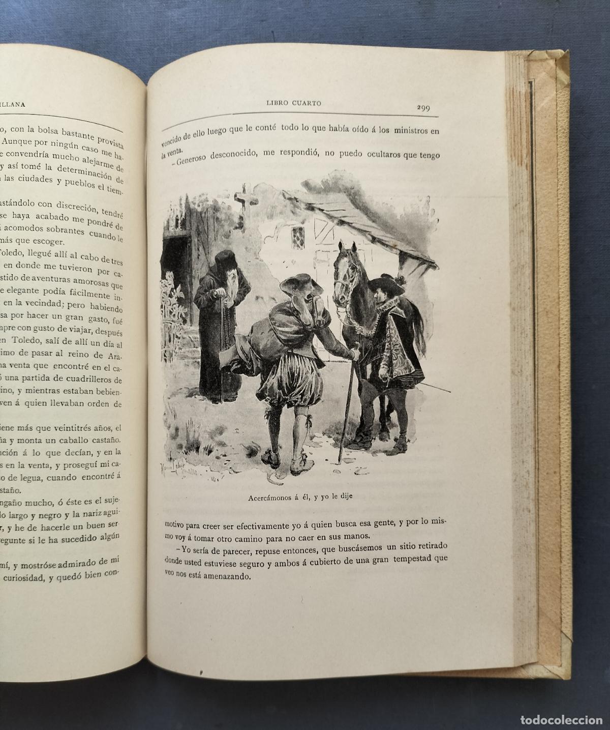 Libros antiguos: GIL BLAS DE SANTILLANA - LESAGE 1900 - Foto 7
