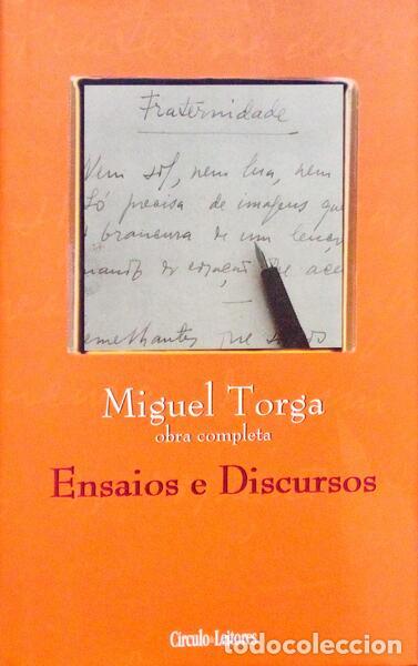 Libros antiguos: TORGA. (Miguel) - ENSAIOS E DISCURSOS. - Foto 1