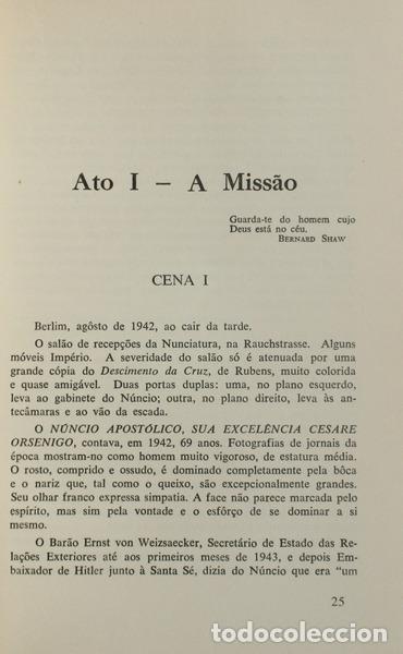 Libros antiguos: HOCHHUTH. (Rolf) - O VIG&Aacute;RIO. - Foto 2