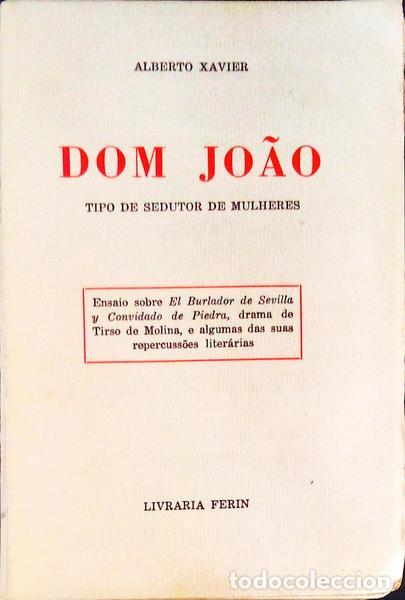 Libros antiguos: XAVIER. (Alberto) - DOM JO&Atilde;O - Foto 1