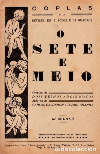 Libri antichi: SETE (O) E MEIO.
