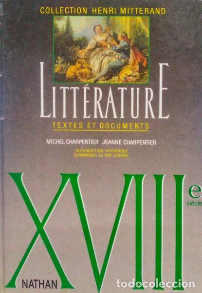 Libros antiguos: MITTERRAND. (Henri) - LITT&Eacute;RATURE: TEXTES ET DOCUMENTS. - Foto 1