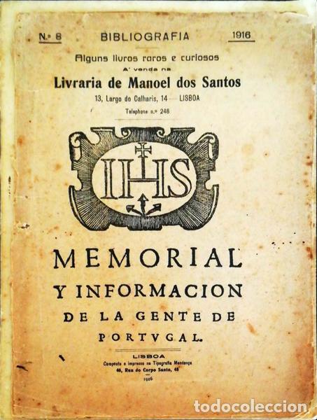 Libri antichi: ALGUNS LIVROS RAROS E CURIOSOS &Agrave; VENDA NA LIVRARIA DE MANOEL DOS SANTOS.