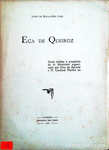 Libros antiguos: MAGALH&Atilde;ES LIMA. (Jaime de) - E&Ccedil;A DE QUEIROZ. - Foto 1