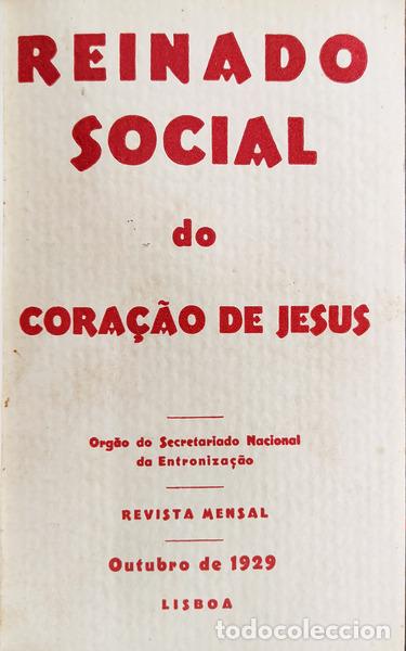 Libri antichi: REINADO SOCIAL DO CORA&Ccedil;&Atilde;O DE JESUS.