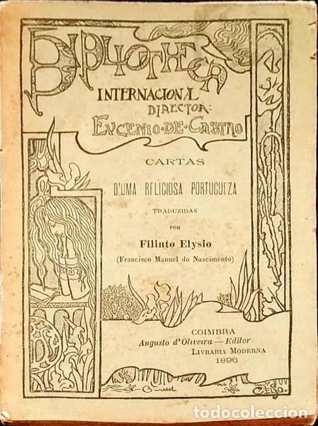 Old books: CARTAS DE UMA RELIGIOSA PORTUGUEZA.