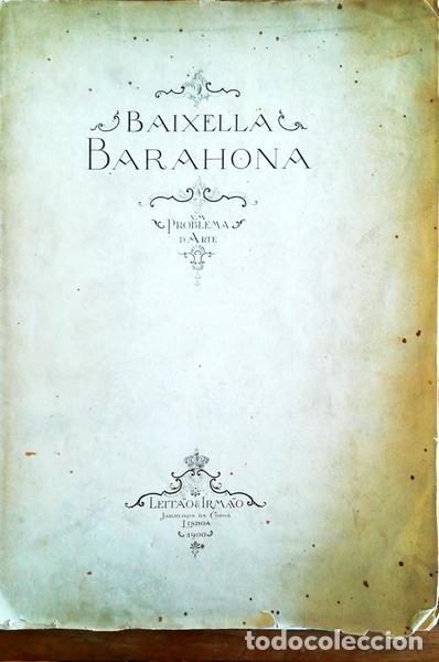 Old books: BAIXELLA BARAHONA: UM PROBLEMA D' ARTE.