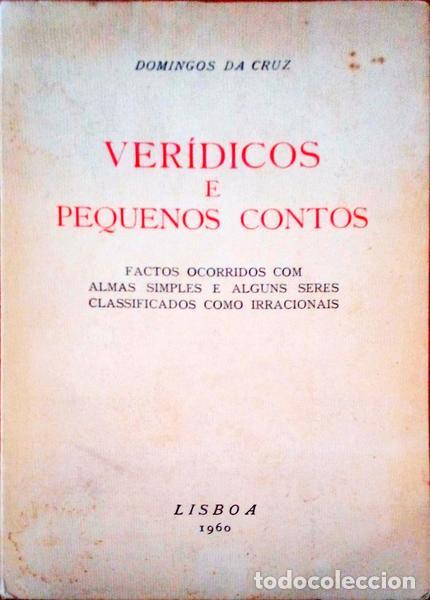 Libros antiguos: CRUZ. (Domingos da) - VER&Iacute;DICOS E PEQUENOS CONTOS. - Foto 1