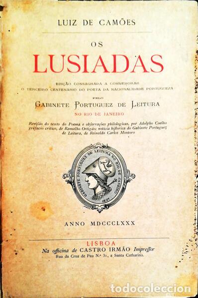Libros antiguos: CAM&Otilde;ES. (Luis) - OS LUSIADAS. - Foto 1