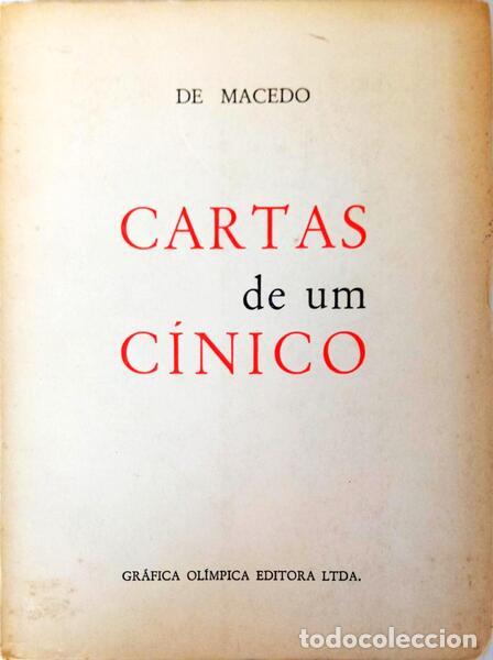 Old books: DE MACEDO. - CARTAS DE UM C&Iacute;NICO.