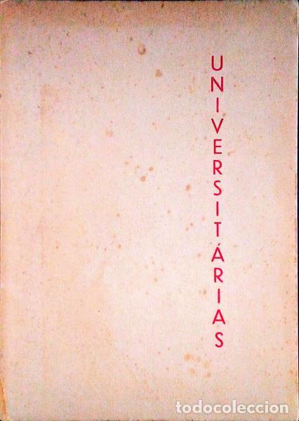 Libros antiguos: UNIVERSIT&Aacute;RIAS.
