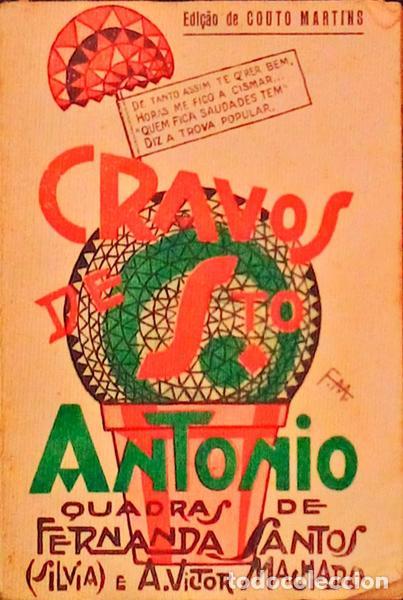 Libros antiguos: SANTOS. (Fernanda) - CRAVOS DE SANTO ANT&Oacute;NIO. - Foto 1