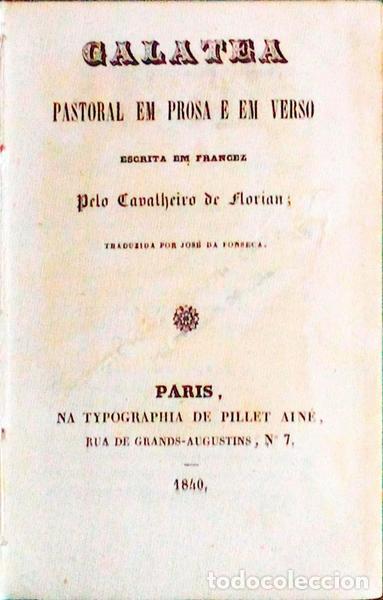Libros antiguos: GALATEA. - Foto 1