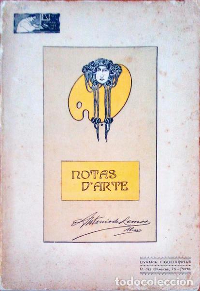 Libros antiguos: LEMOS. (Ant&oacute;nio de) - NOTAS DARTE. - Foto 1