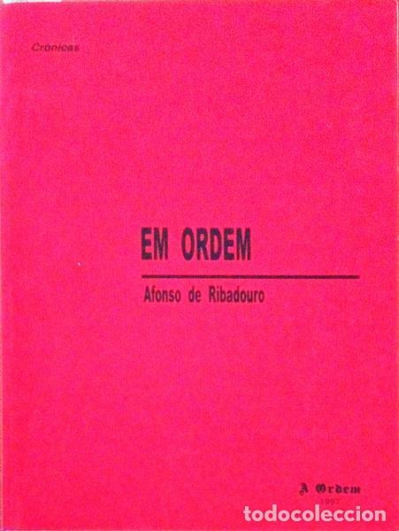 Antiquarische B&uuml;cher: RIBADOURO. (Afonso) - EM ORDEM.