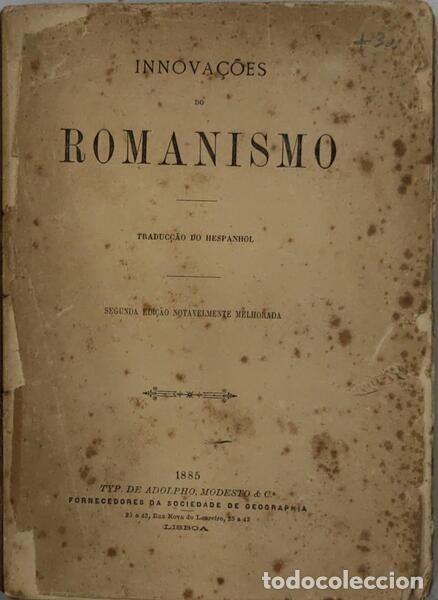 Antiquarische B&uuml;cher: INNOVA&Ccedil;&Otilde;ES DO ROMANISMO.