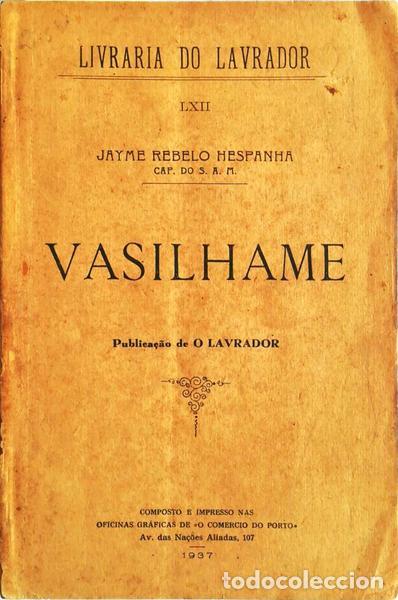 Libros antiguos: HESPANHA. (Jayme Rebelo) - VASILHAME. - Foto 1