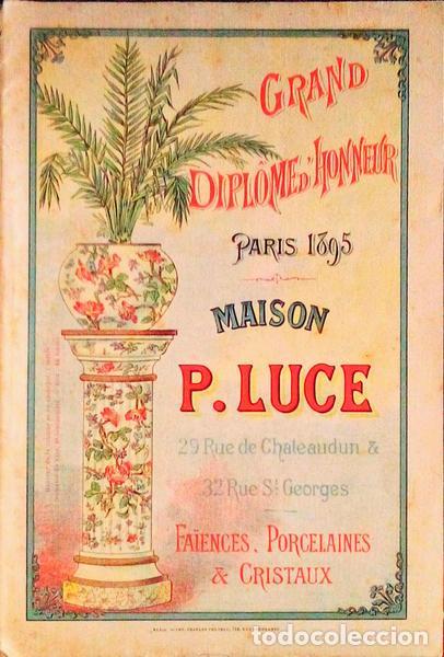 Antiquarische B&uuml;cher: MAISON P. LUCE. Faiences, Porcelaines & Cristaux.