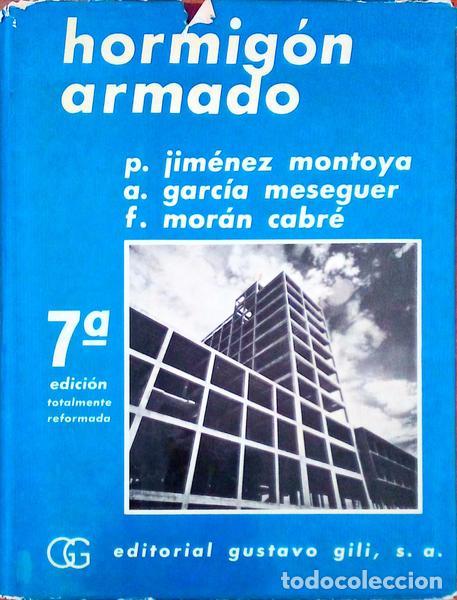 Libros antiguos: MONTOYA. (P. Jimenez) - HORMIGON ARMADO. - Foto 1