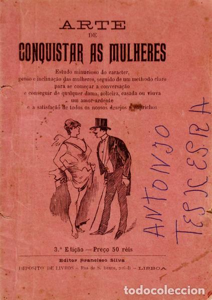 Old books: ARTE DE CONQUISTAR AS MULHERES.